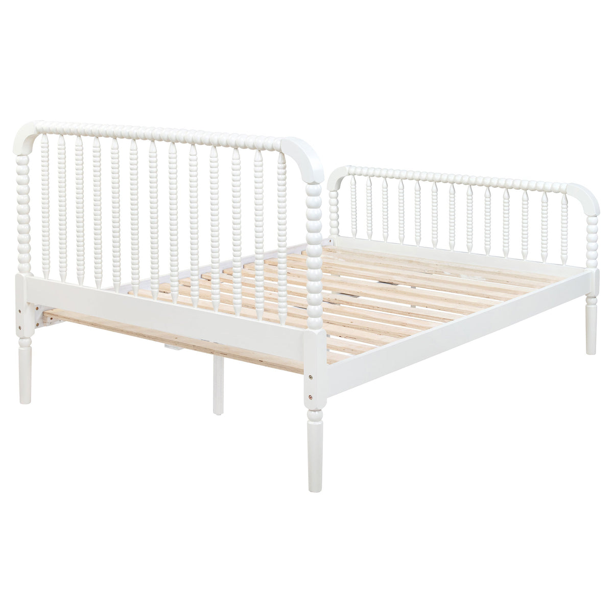 Jones Wood Twin Open Frame Bed