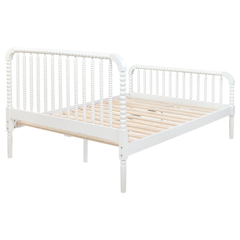 Jones Wood Twin Open Frame Bed