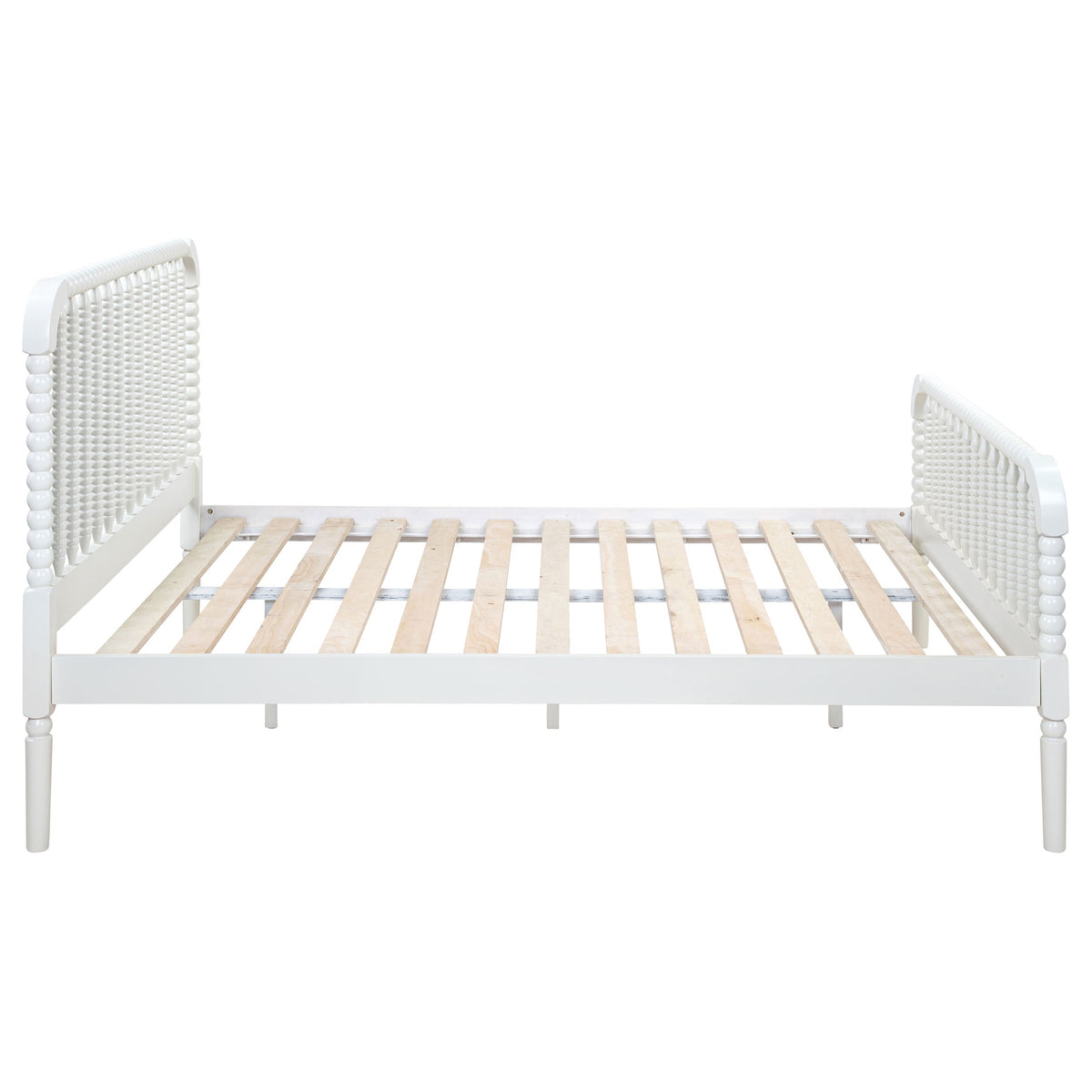 Jones Wood Twin Open Frame Bed