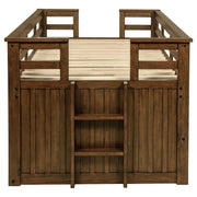 Carlsbad Wood Twin Captains Bed With Trundle