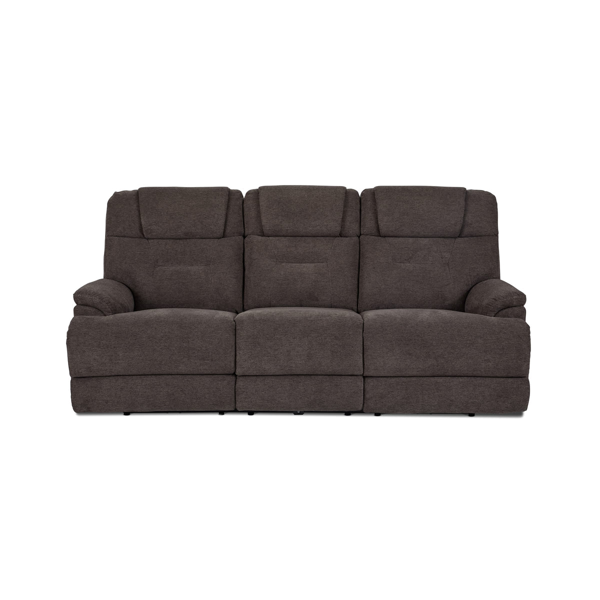 Flexsteel Zecliner Zofa Power Reclining Sofa with Console, Power Headrest, Lumbar, Heat & Massage