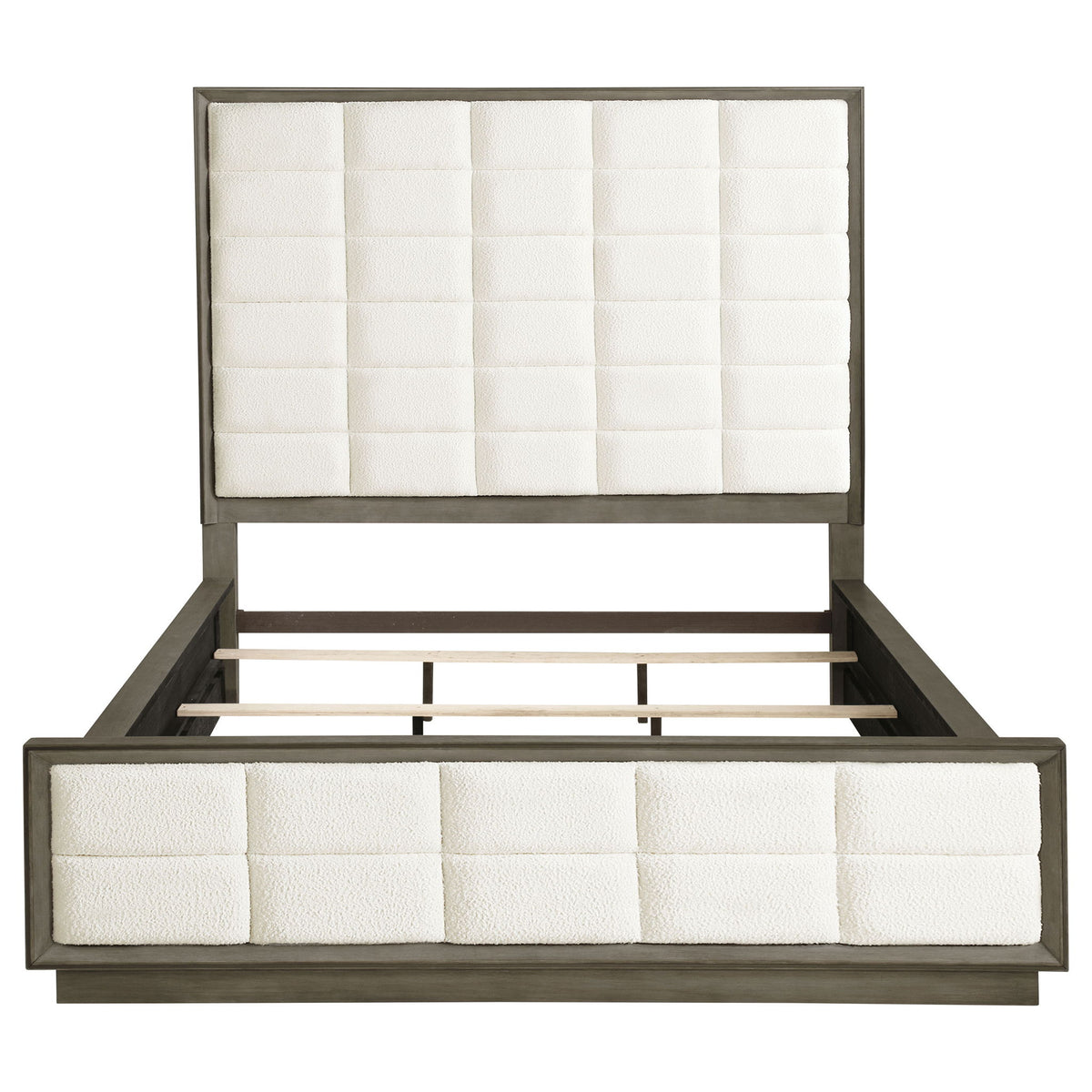 Durango 80-inch California King Panel Bed Taupe Oak