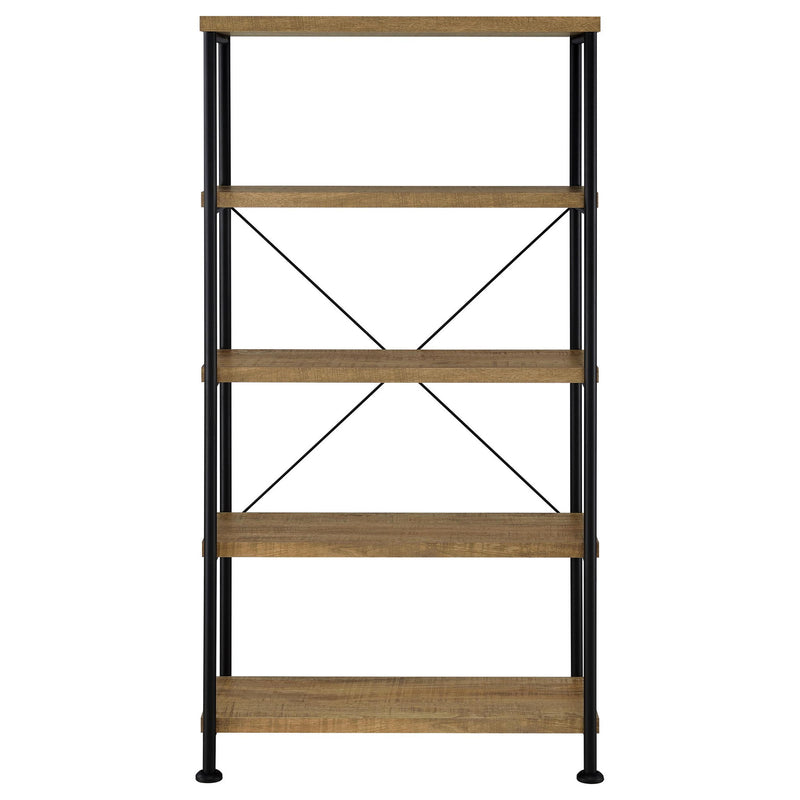 Analiese 63-inch 4-shelf Bookshelf Mango