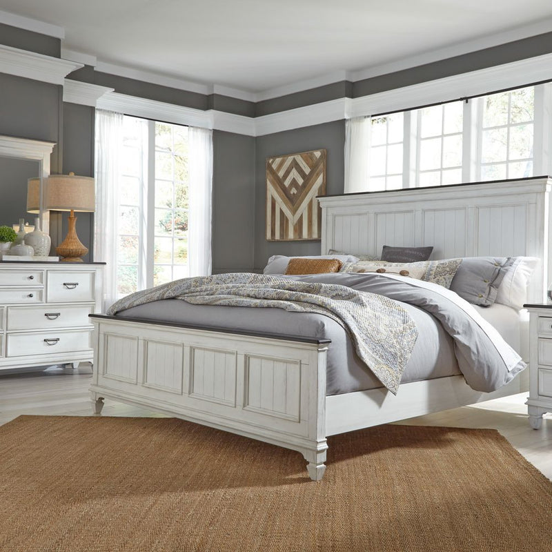 Allyson Park Panel Bed Bedroom Set