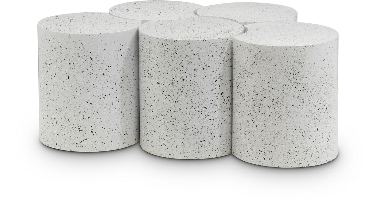 Dimple - 5 Piece Modular Coffee Table - Terazzo Finish
