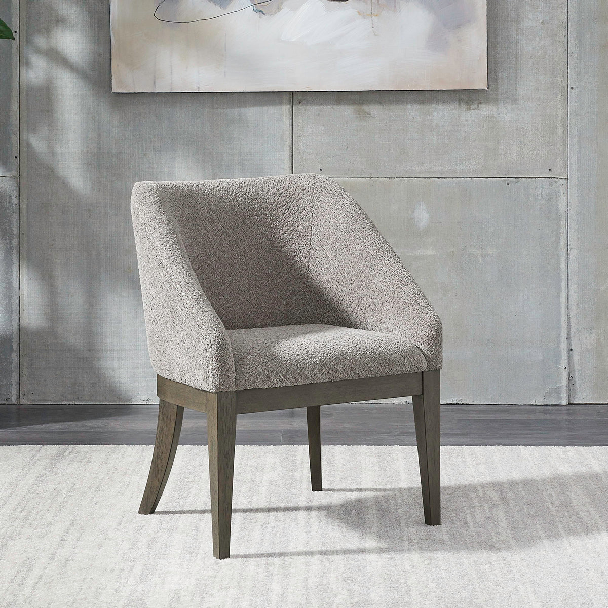 Cascade Falls - Upholstered Side Chair - Satin Espresso