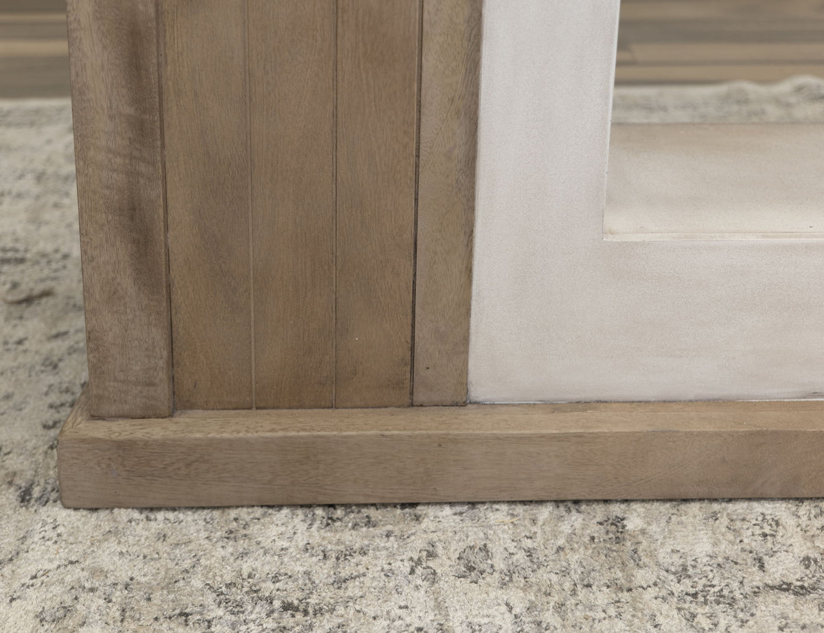 Parota - Electric Fireplace - Dark Brown