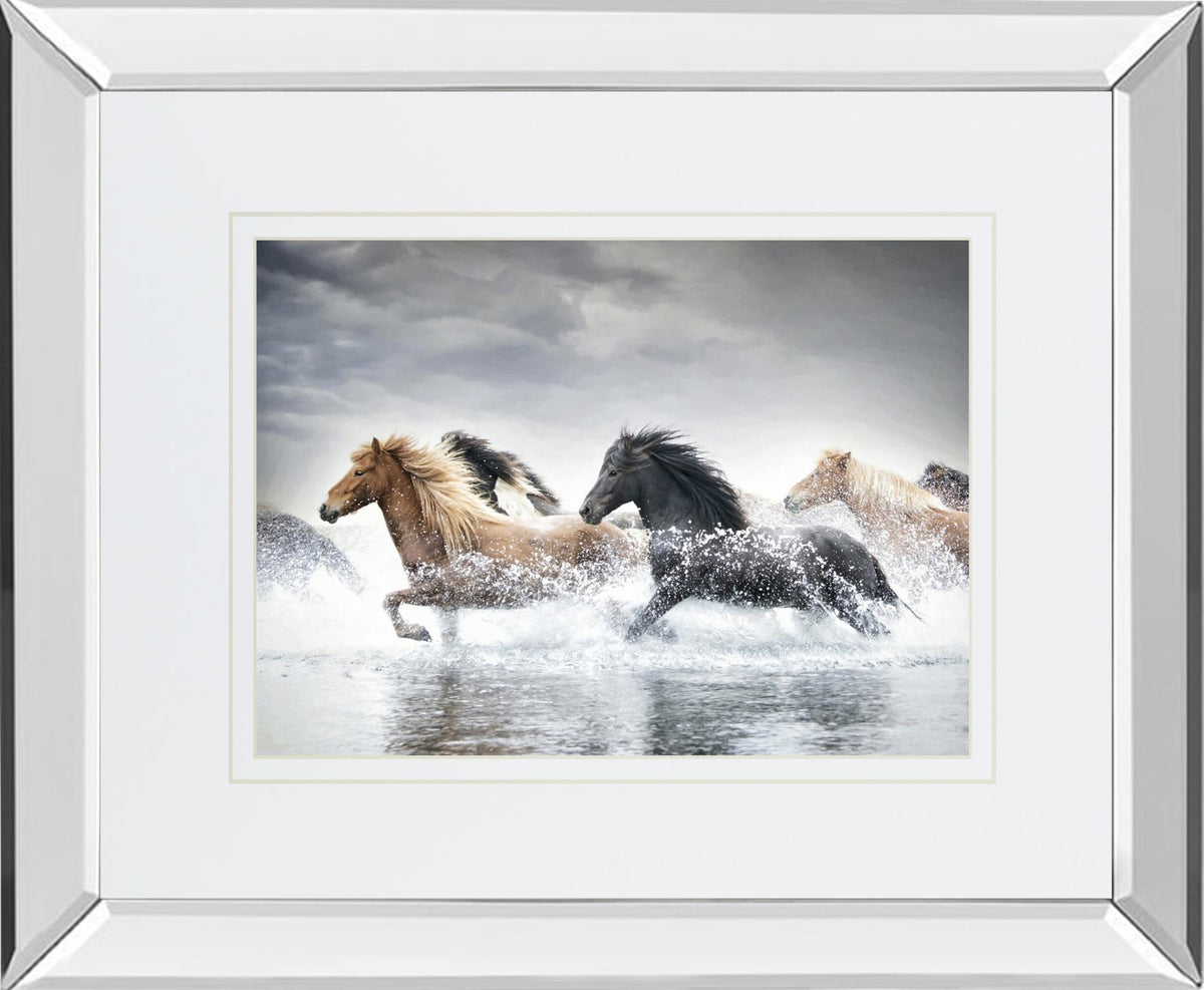 Horse Run V By PHBurchett - Gray
