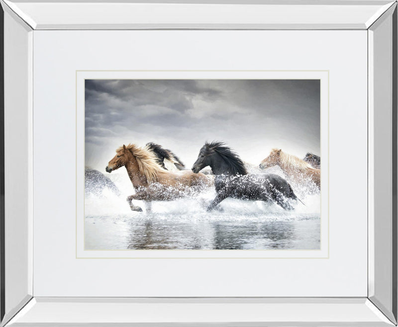 Horse Run V By PHBurchett - Gray
