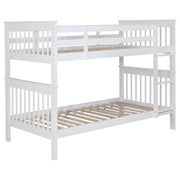 Chapman Wood Twin Over Twin Bunk Bed