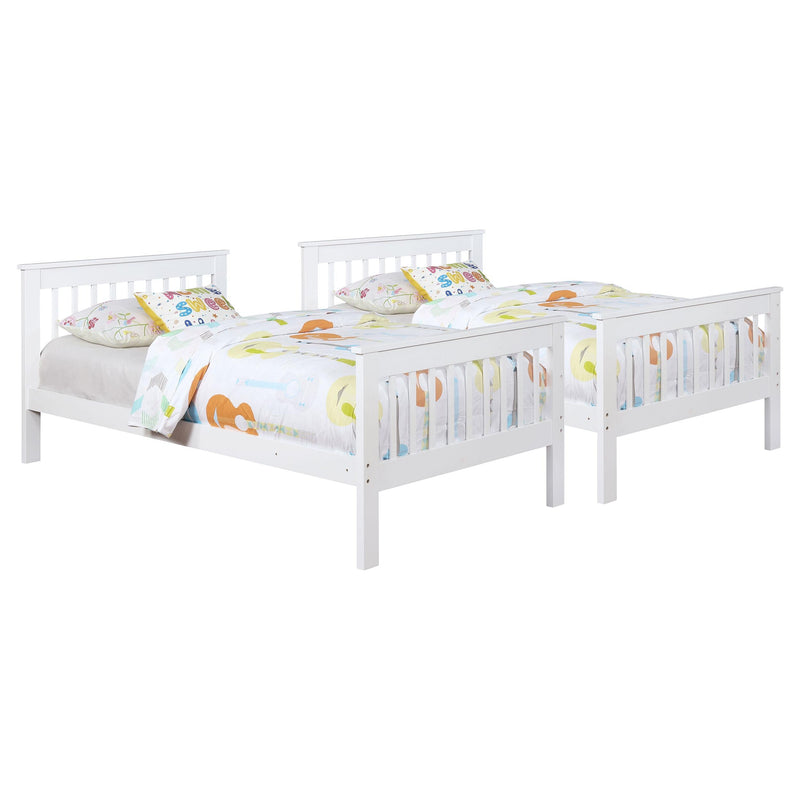 Chapman Wood Twin Over Twin Bunk Bed