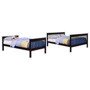 Chapman Wood Twin Over Twin Bunk Bed