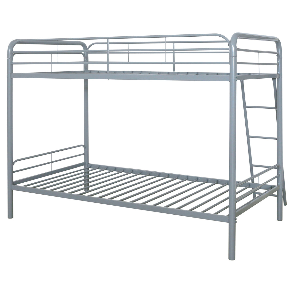 Carson Metal Twin Over Twin Bunk Bed Glossy