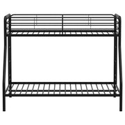 Carson Metal Twin Over Twin Bunk Bed Glossy
