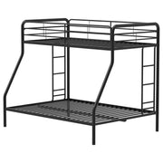 Carson Metal Twin Over Twin Bunk Bed Glossy