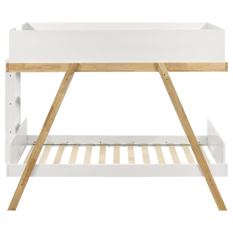 Frankie Wood Twin Over Twin Bunk Bed