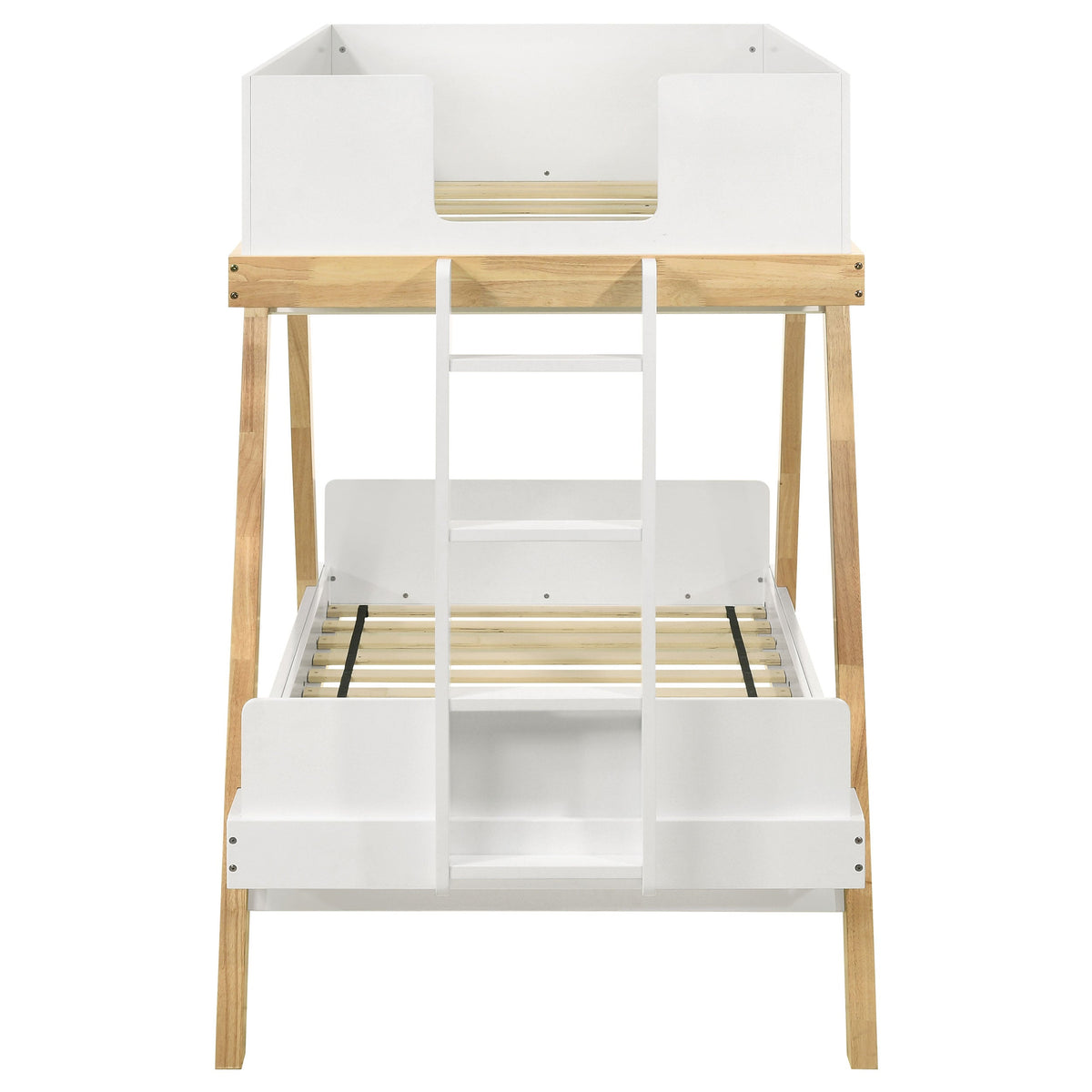 Frankie Wood Twin Over Twin Bunk Bed