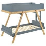 Frankie Wood Twin Over Twin Bunk Bed