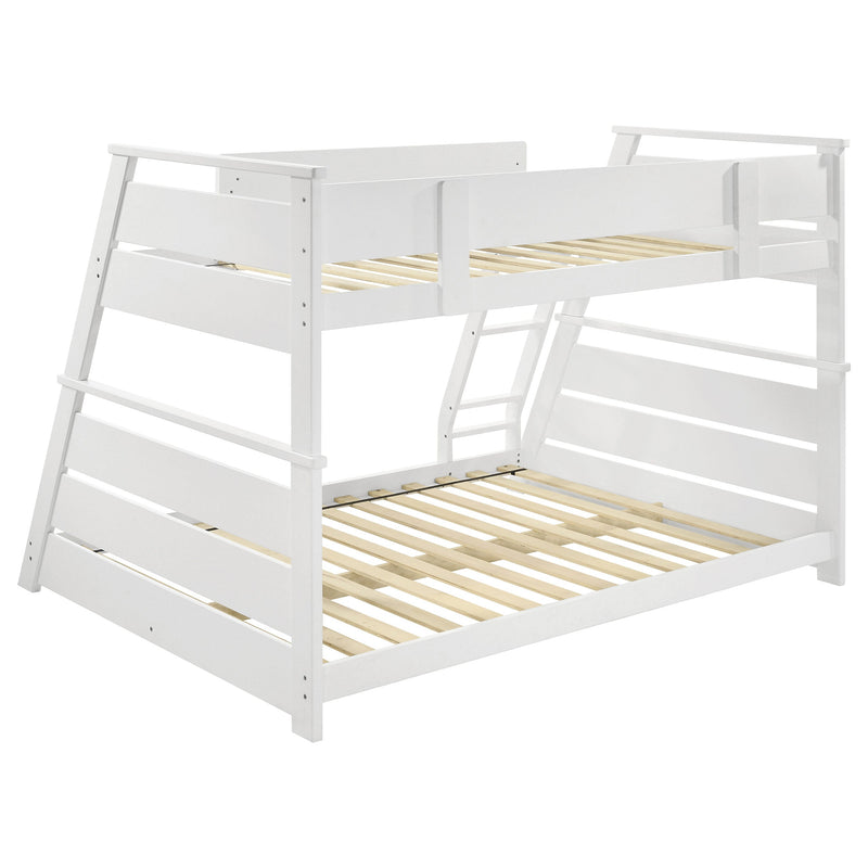 Holden Wood Veneer Twin Over Full Bunk Bed