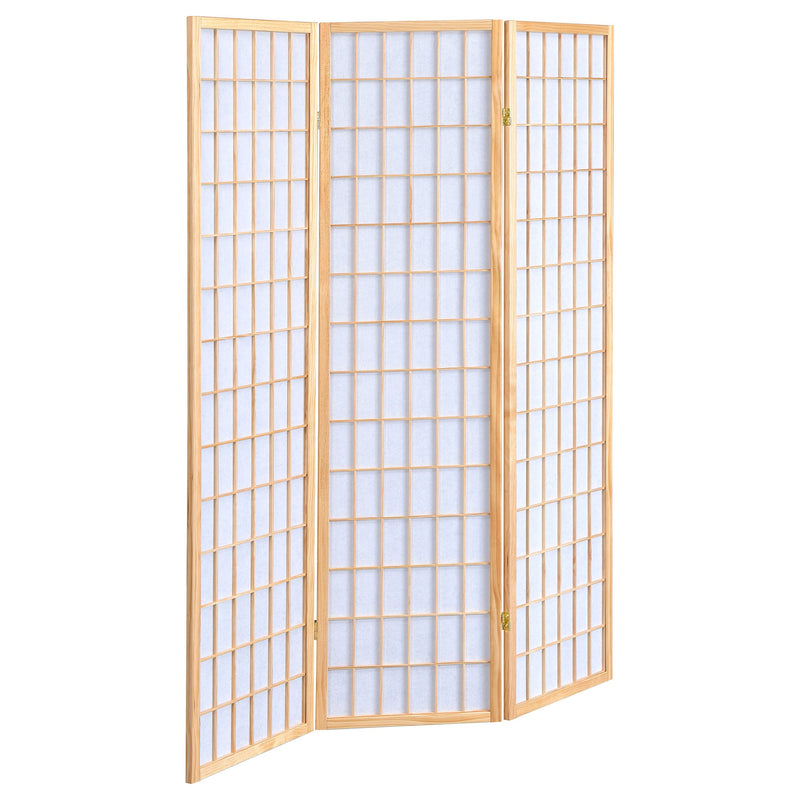 Carrie 3-Panel Room Divider Folding Shoji Screen