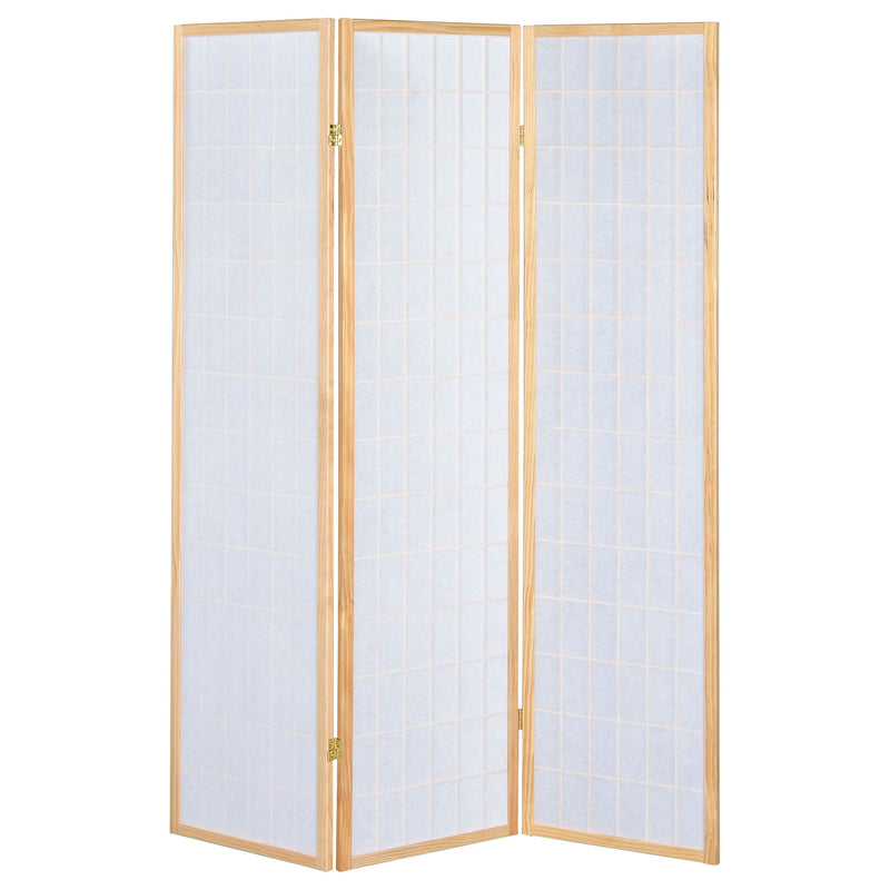 Carrie 3-Panel Room Divider Folding Shoji Screen