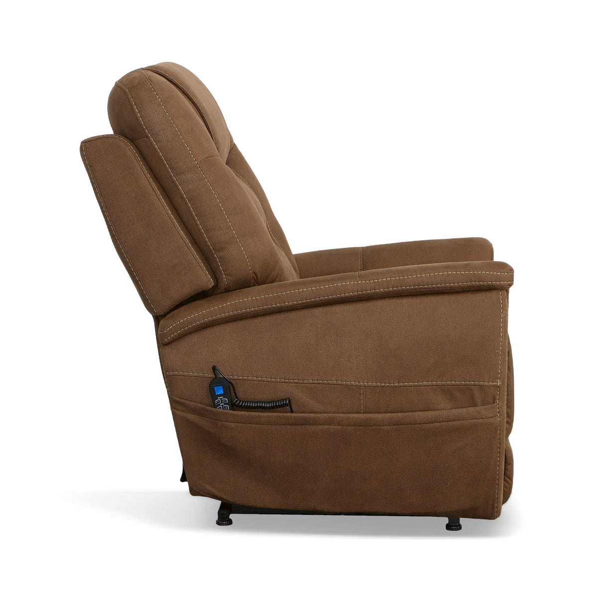 Flexsteel Shaw Power Lift Recliner with Power Headrest & Lumbar