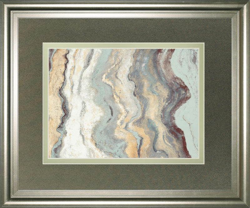 34x40 Cool Flow I By PatriciaPinto - Dark Gray