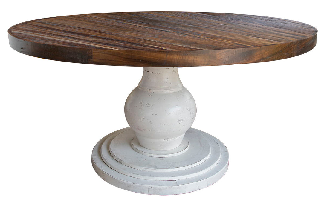 Rock Valley - Dining Table Round - Dark Brown