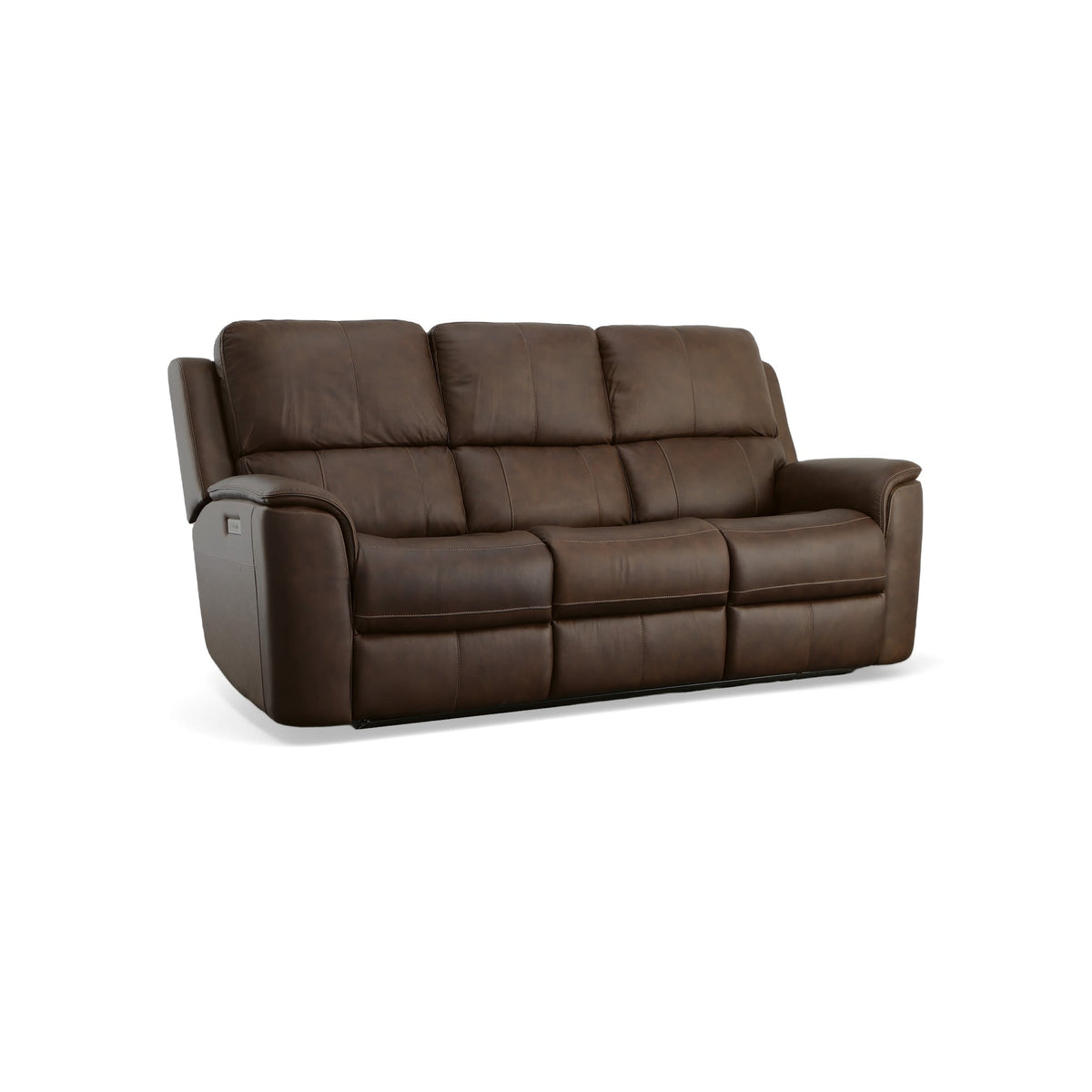 Flexsteel Henry Power Reclining Sofa with Power Headrests & Lumbar