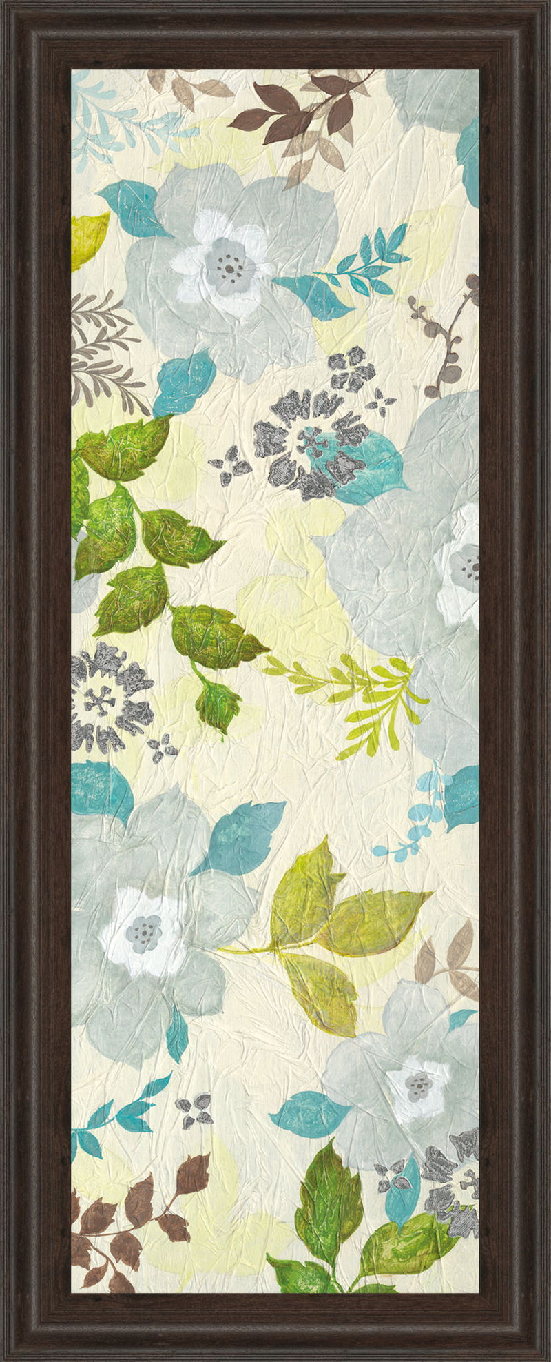 Fragrant Garden I By Tava Studios - Framed Print Wall Art - Beige