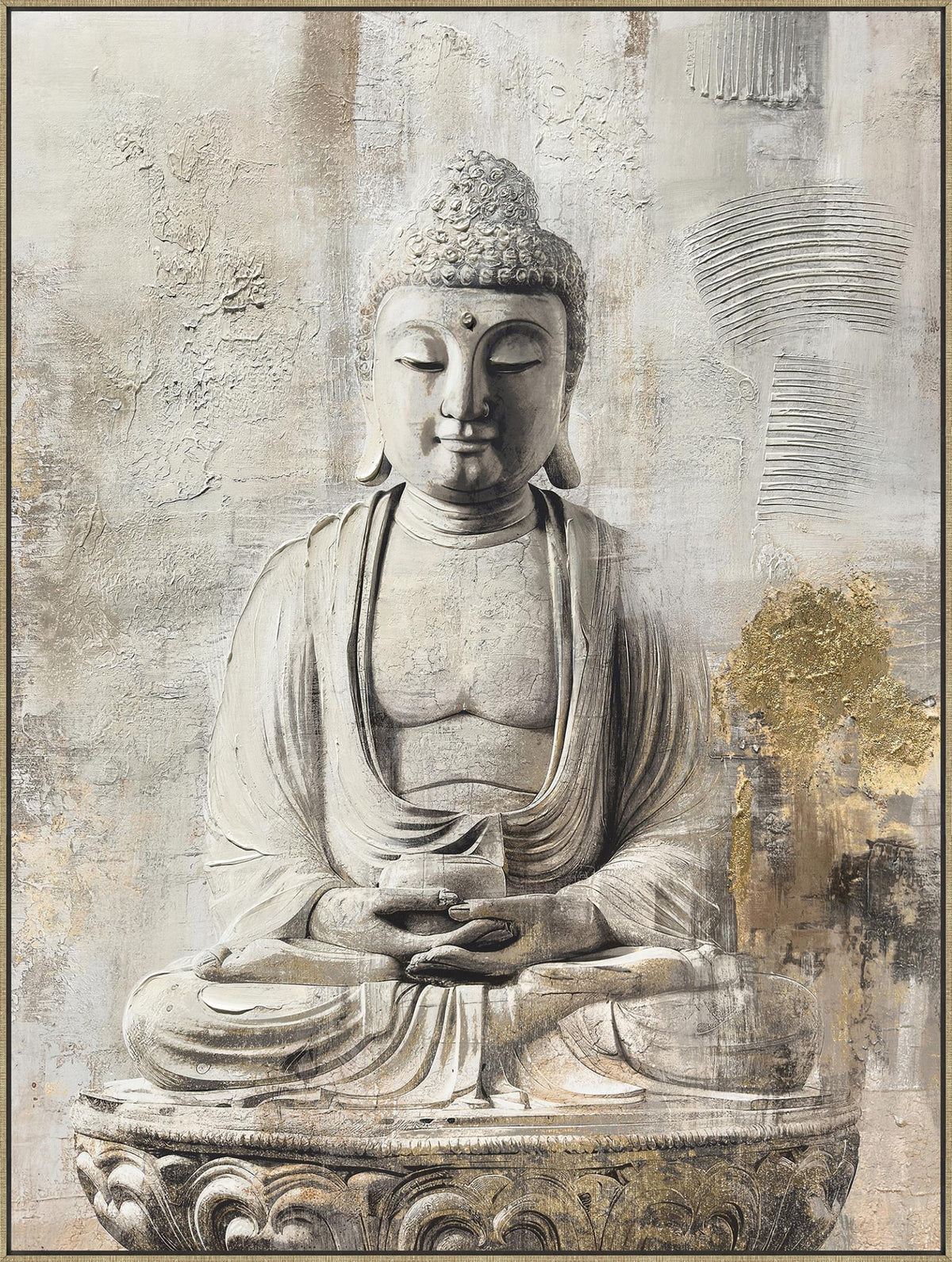 Buddha In - Gray