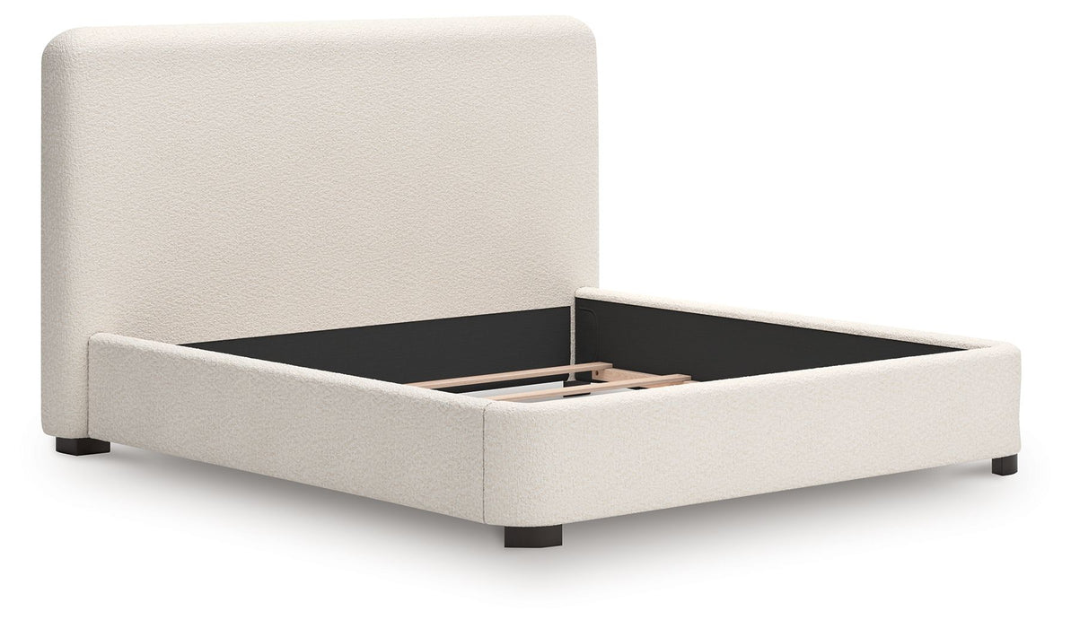 Brintstreet - King Upholstered Bed - Beige