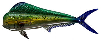 Capner - Indoor/Outdoor Wall Decor - Green / Yellow / Blue