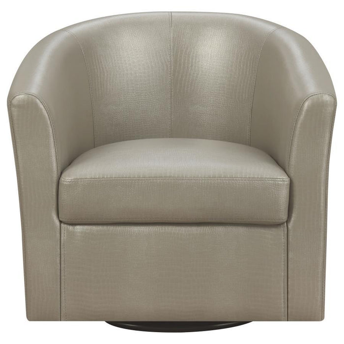 Turner - Upholstered Barrel Back Swivel Chair