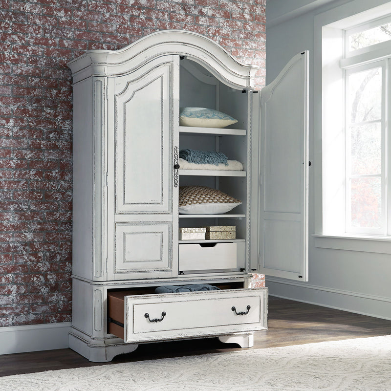 Magnolia Manor - Armoire - Antique White