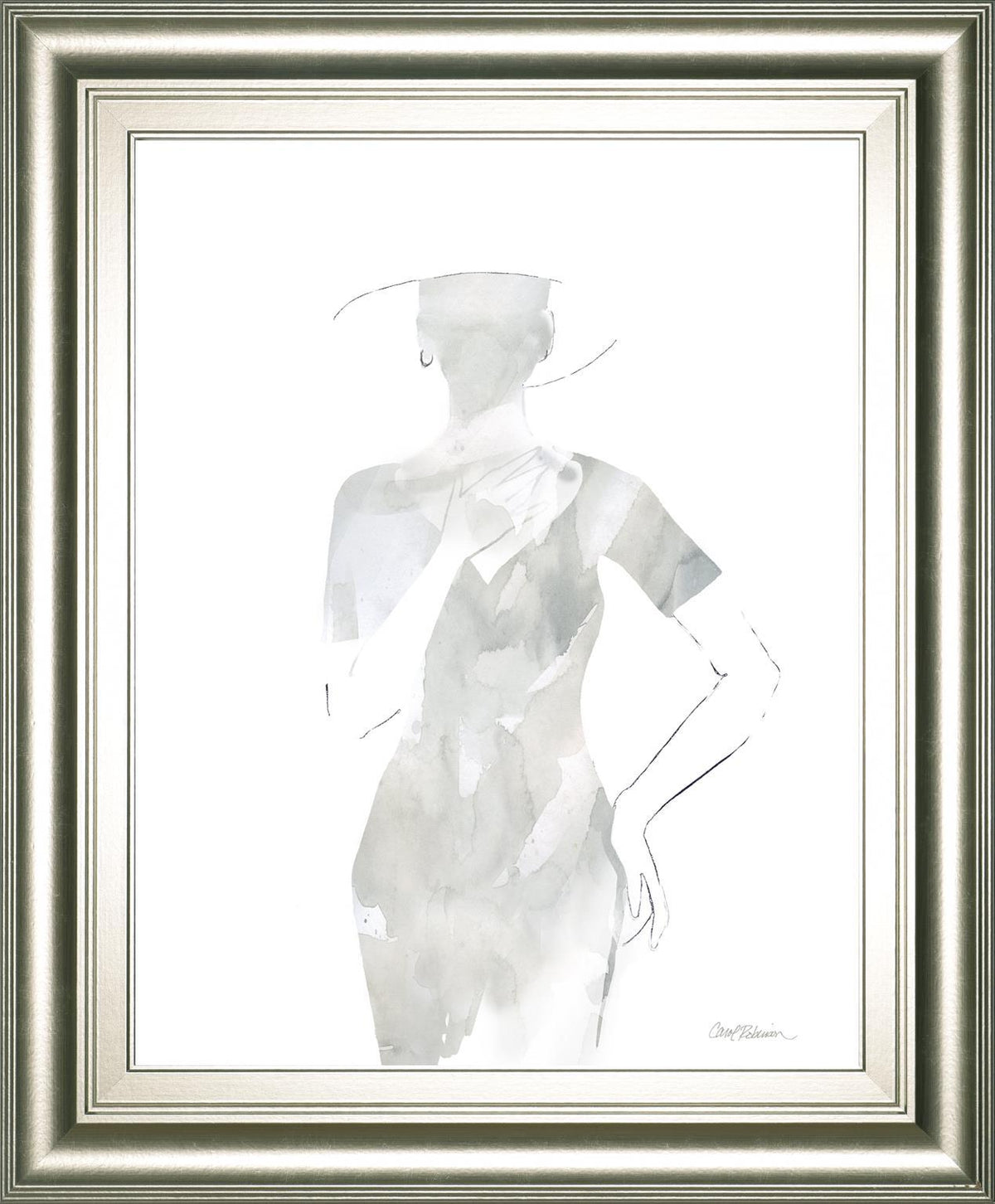 22x26 Fashion Cover I By Carol Robinson - Silver