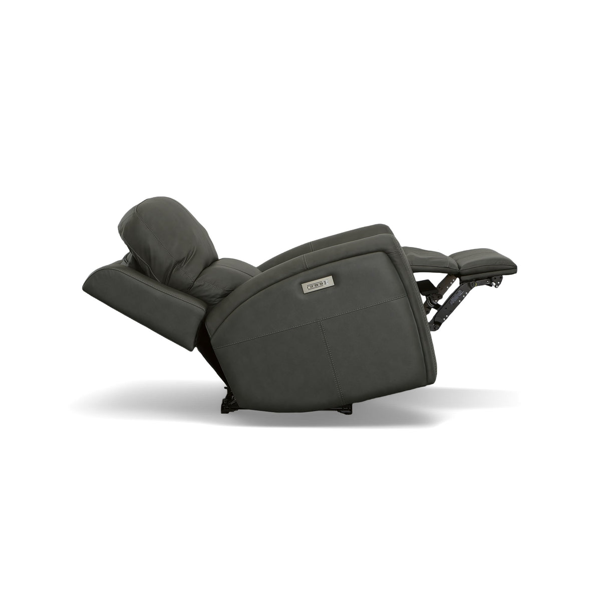 Flexsteel Linden Power Recliner with Power Headrest & Lumbar