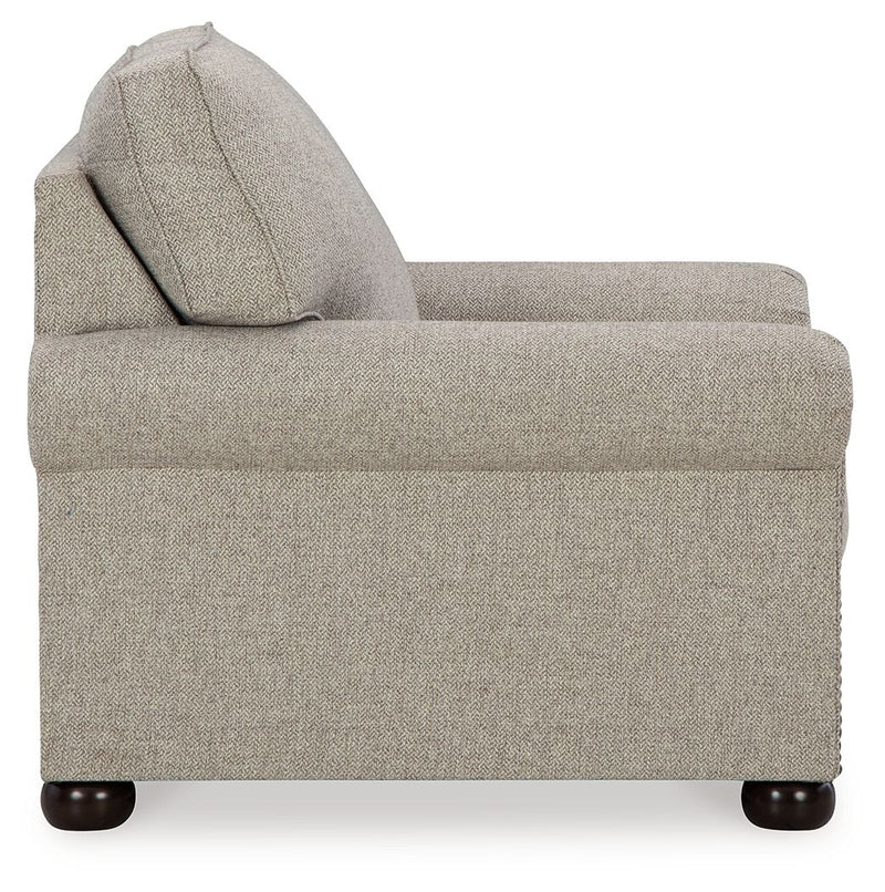 Gaelon - 2 Pc. - Chair, Ottoman - Dune
