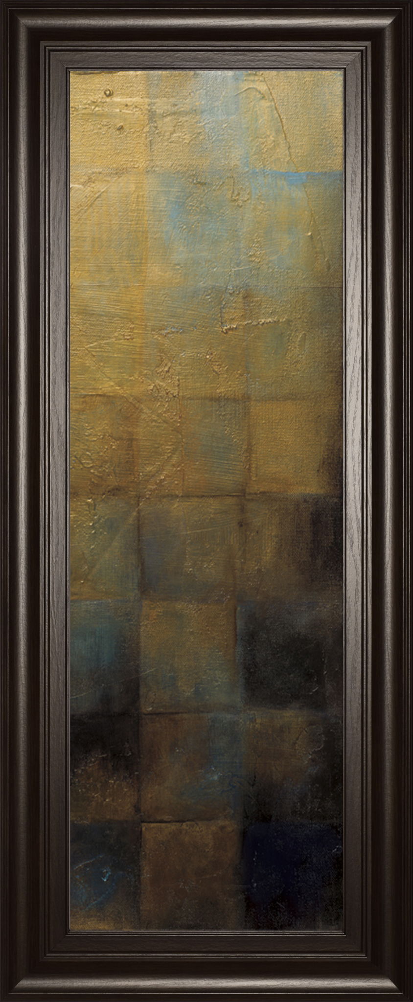 Modra III By Pasion - Framed Print Wall Art - Light Brown
