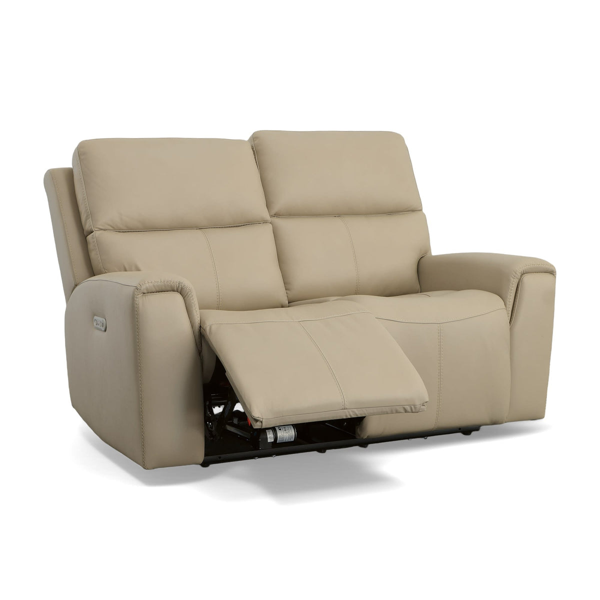 Flexsteel Jarvis Power Reclining Loveseat with Power Headrests