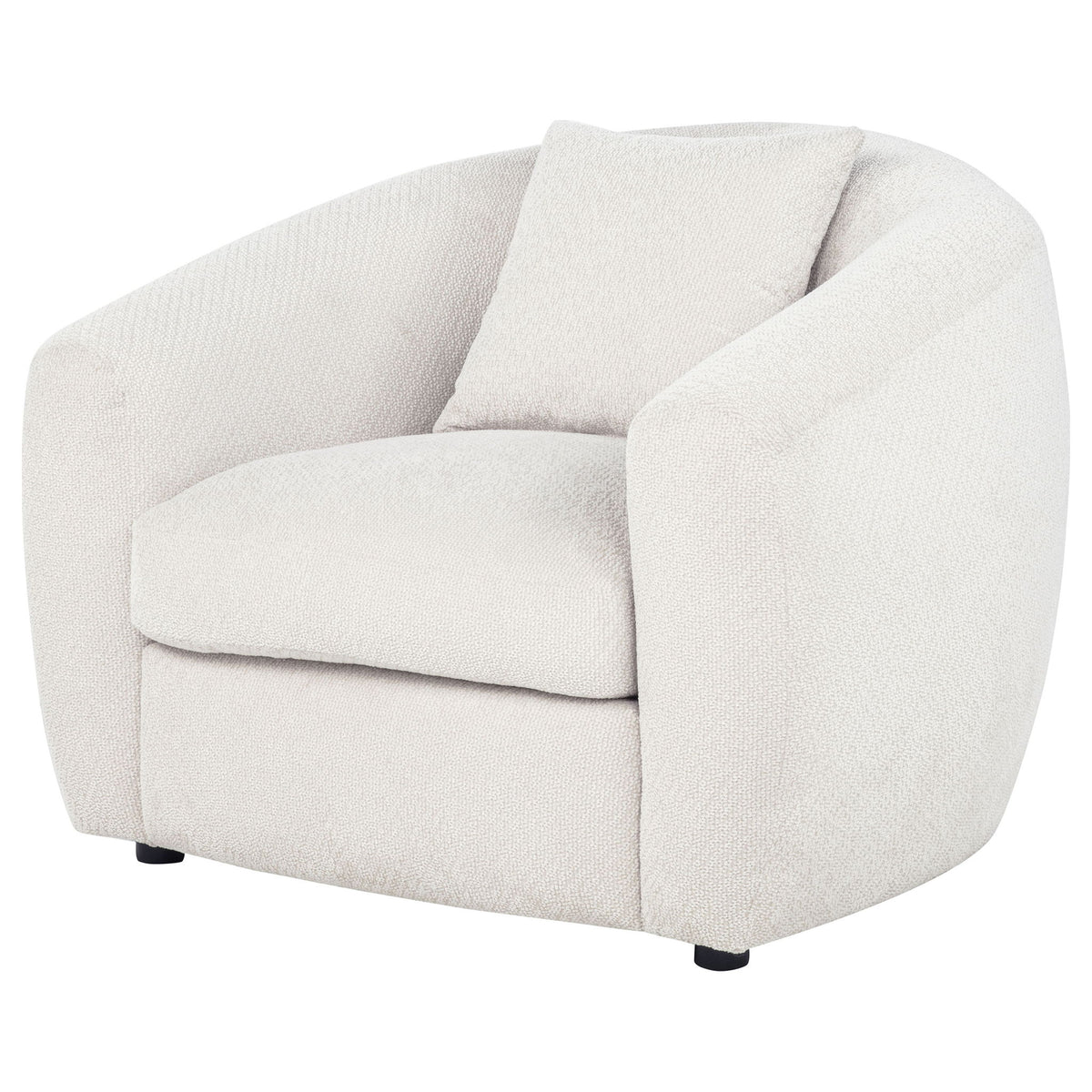 Isabella Fabric Upholstered Accent Chair Sand