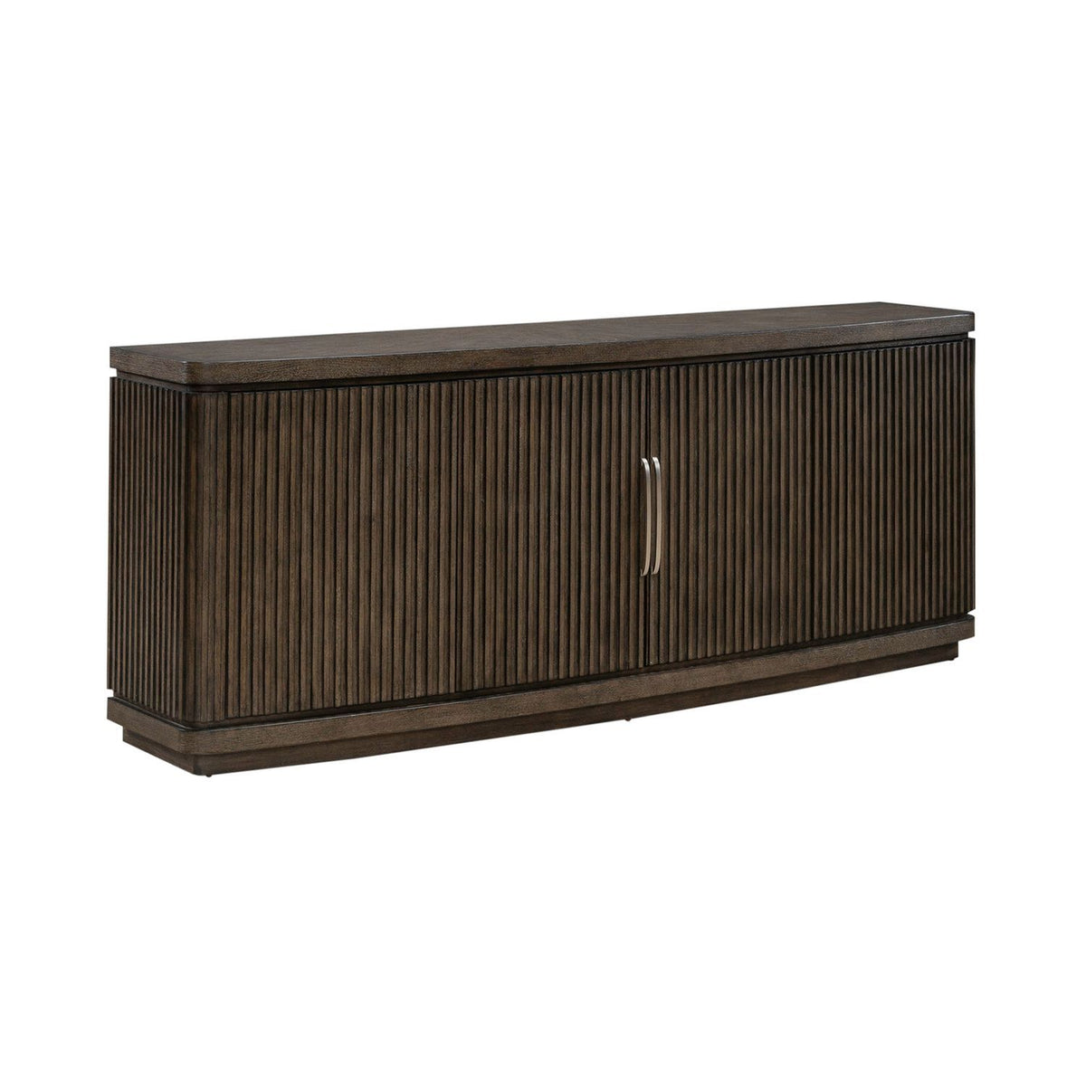 Cascade Falls - 82" TV Console - Satin Espresso