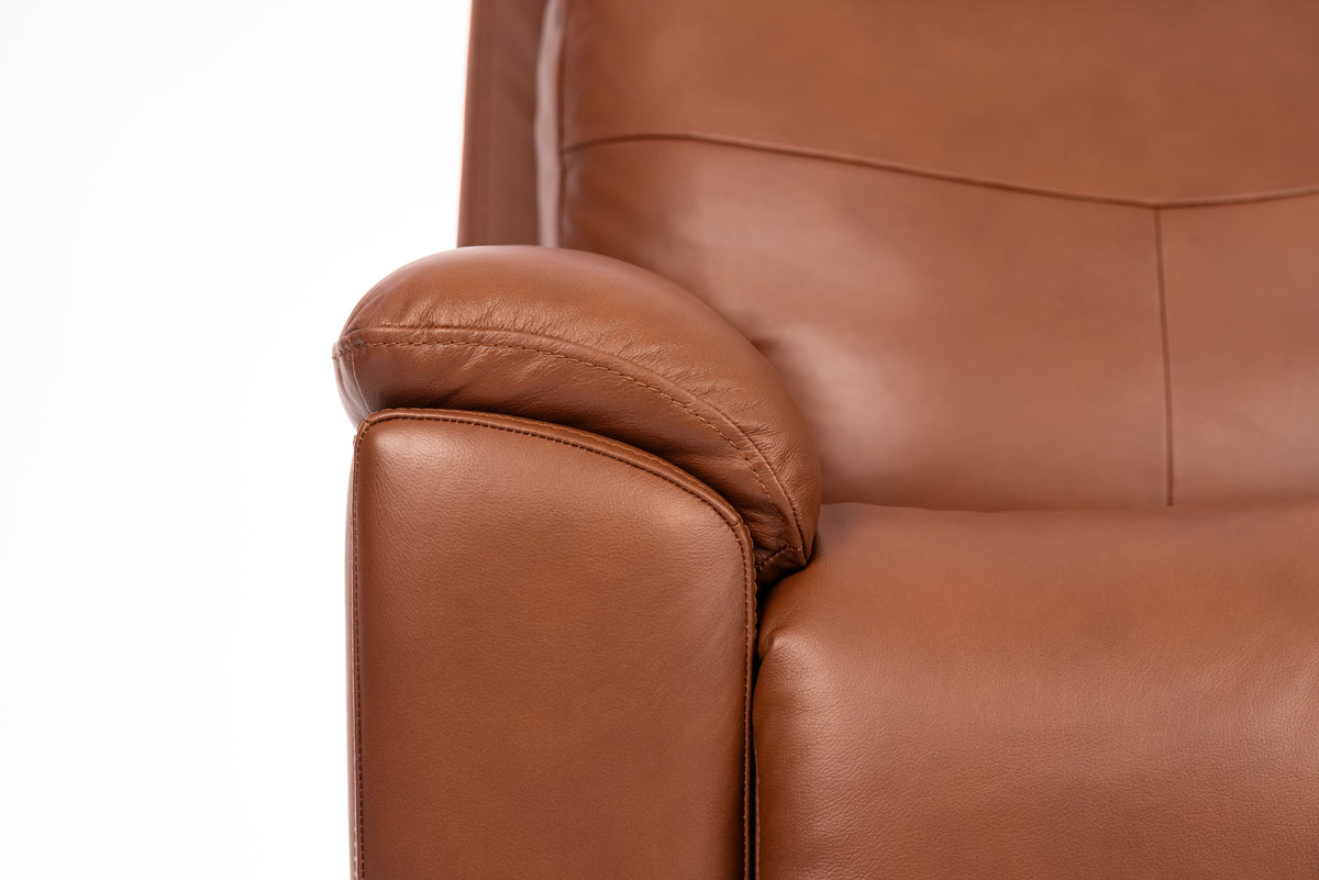 Flexsteel Refined Perfect Match Power Swivel Gliding Recliner with Power Headrest & Lumbar