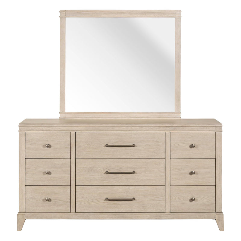 New Haven - Dresser & Mirror - Sanctuary White