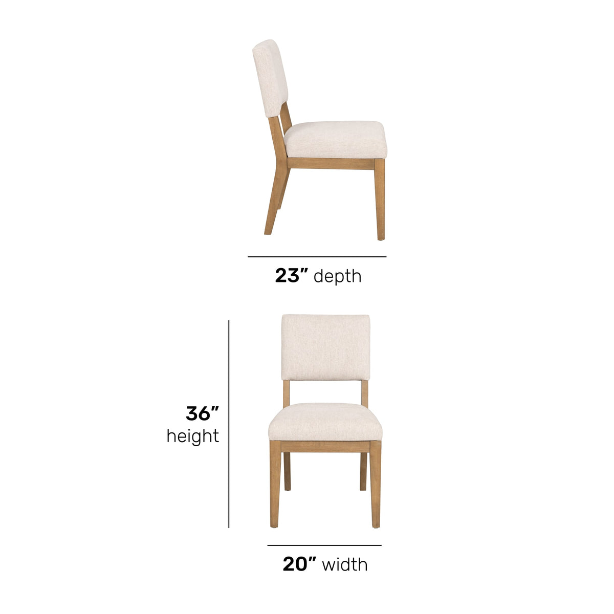 Flexsteel Millwork Pair of Dining Chairs