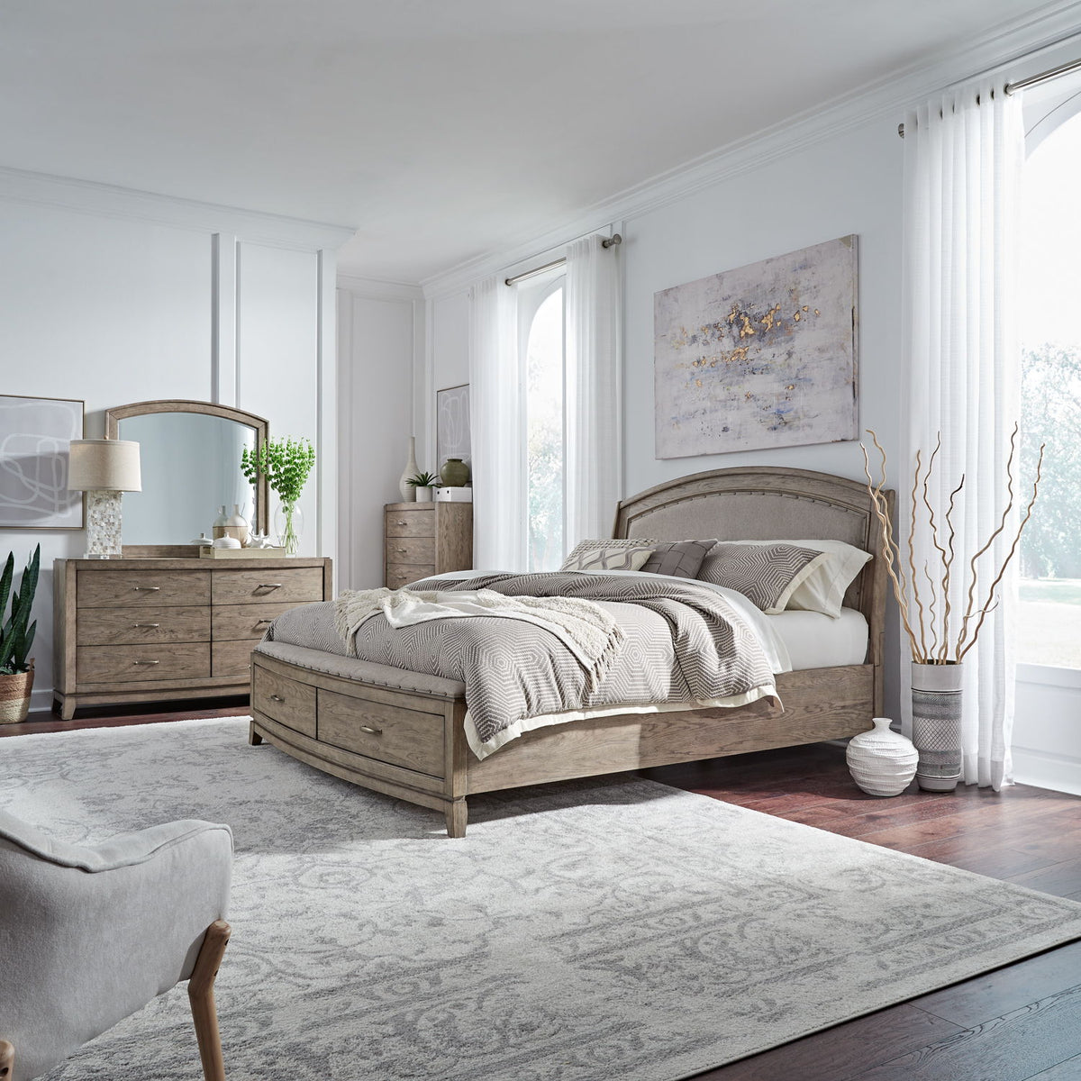 Avalon - Upholstered Bedroom Set