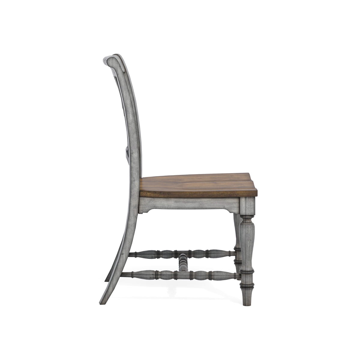 Flexsteel Plymouth Pair of Armless Dining Chairs