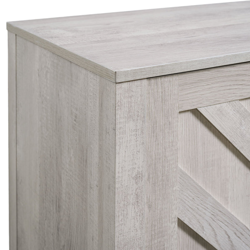 Eleanor - 70" TV Stand With Sliding Door - White