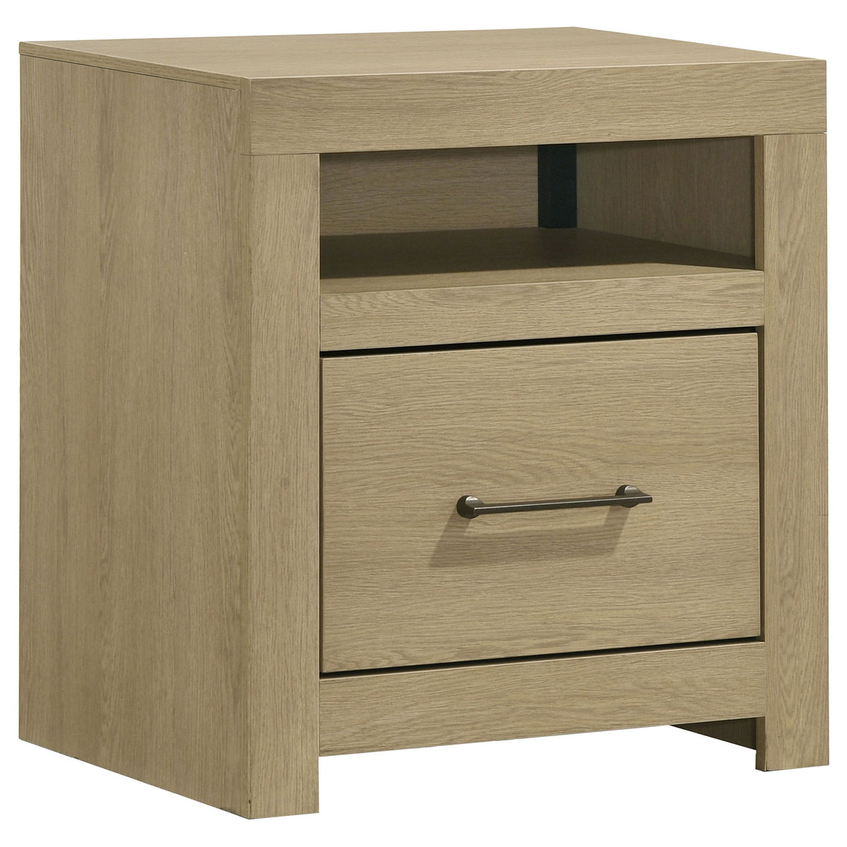 Hendricks 4-piece California King Bedroom Set Light Oak