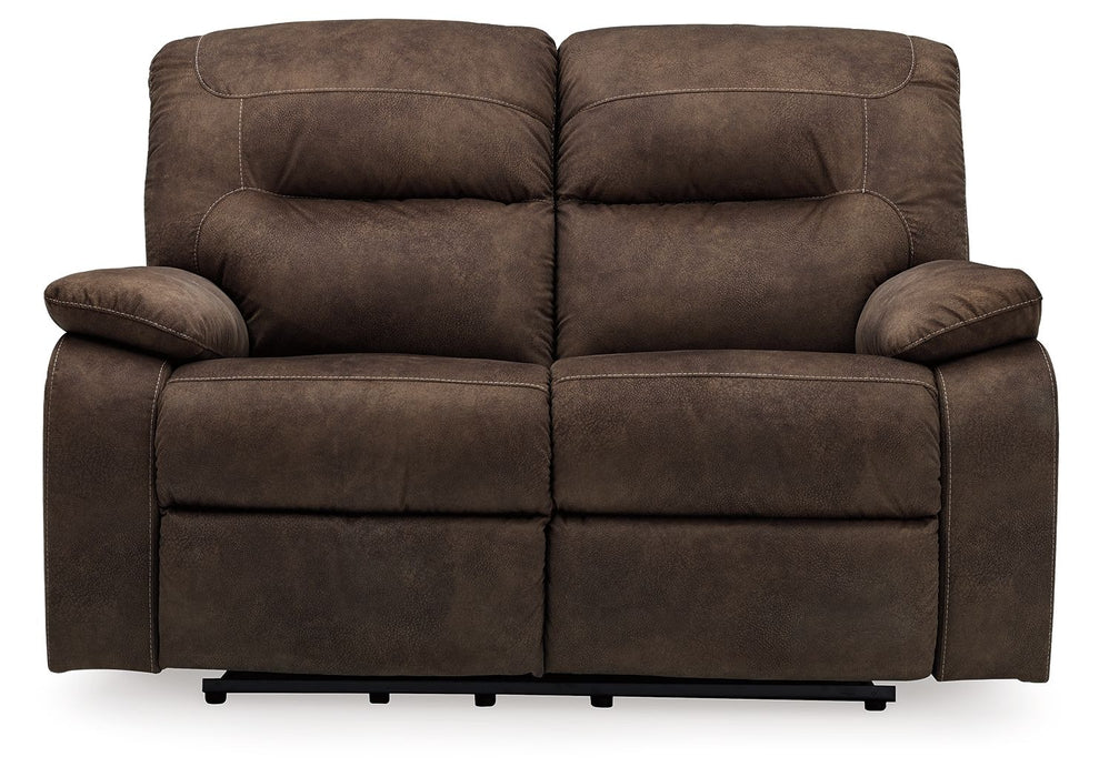 Bolzano - Coffee - Reclining Loveseat